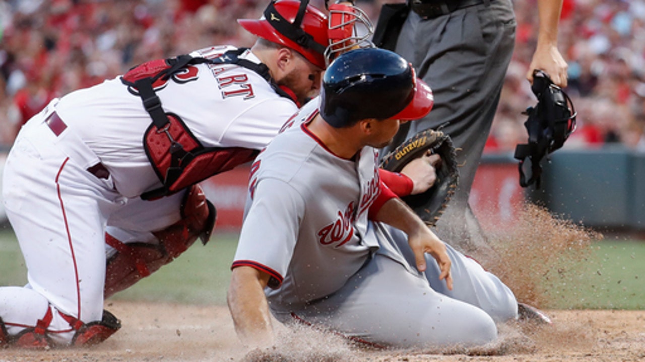 Bryce Harper homers twice, Nationals beat Reds 5-0 (Jul 14, 2017)